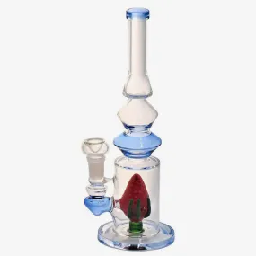 12" Strawberry Perc Water Pipe