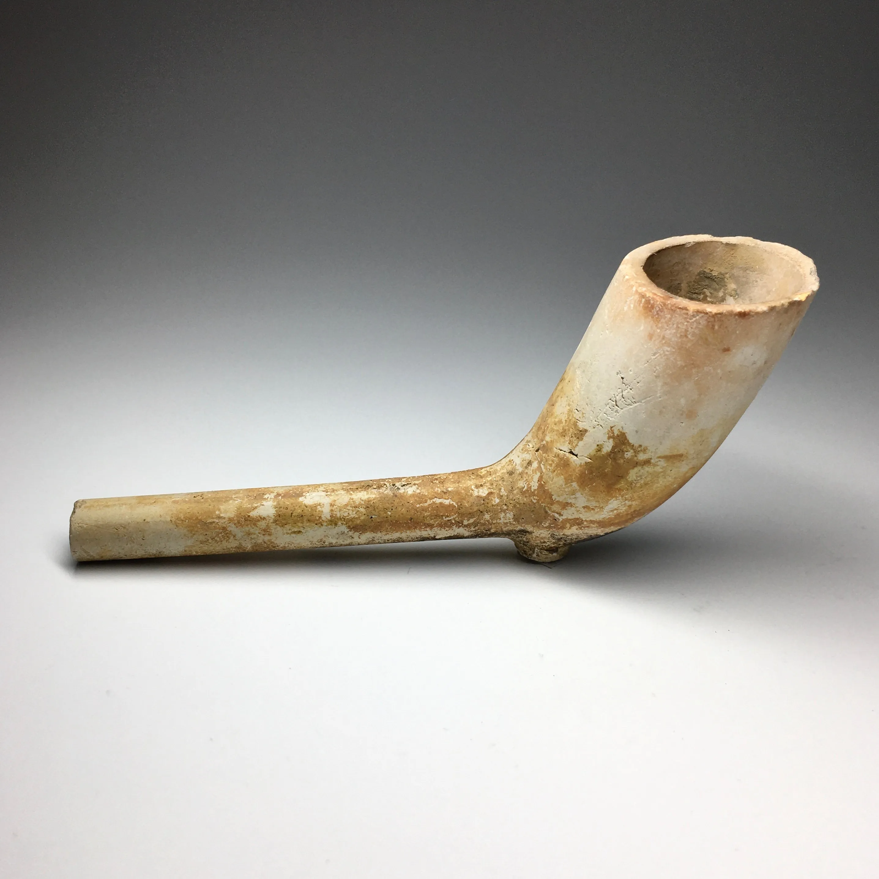 18th Century Clay Smoking Pipe