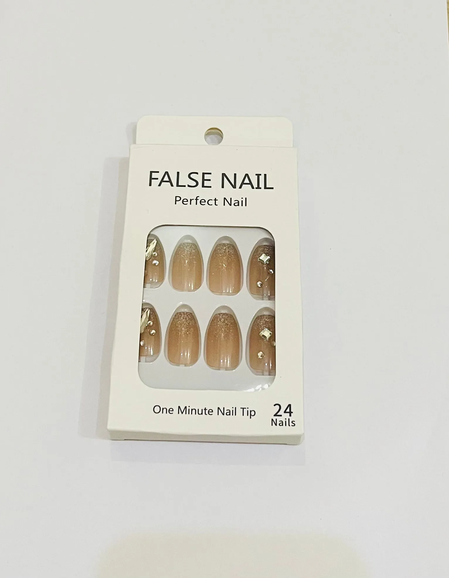 24pcs REMOVABLE FAKE NAILS BEAUTY NAIL ART FASHION STYLE