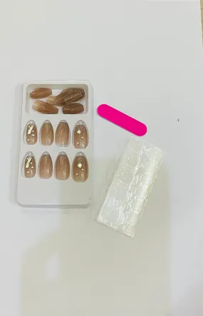 24pcs REMOVABLE FAKE NAILS BEAUTY NAIL ART FASHION STYLE