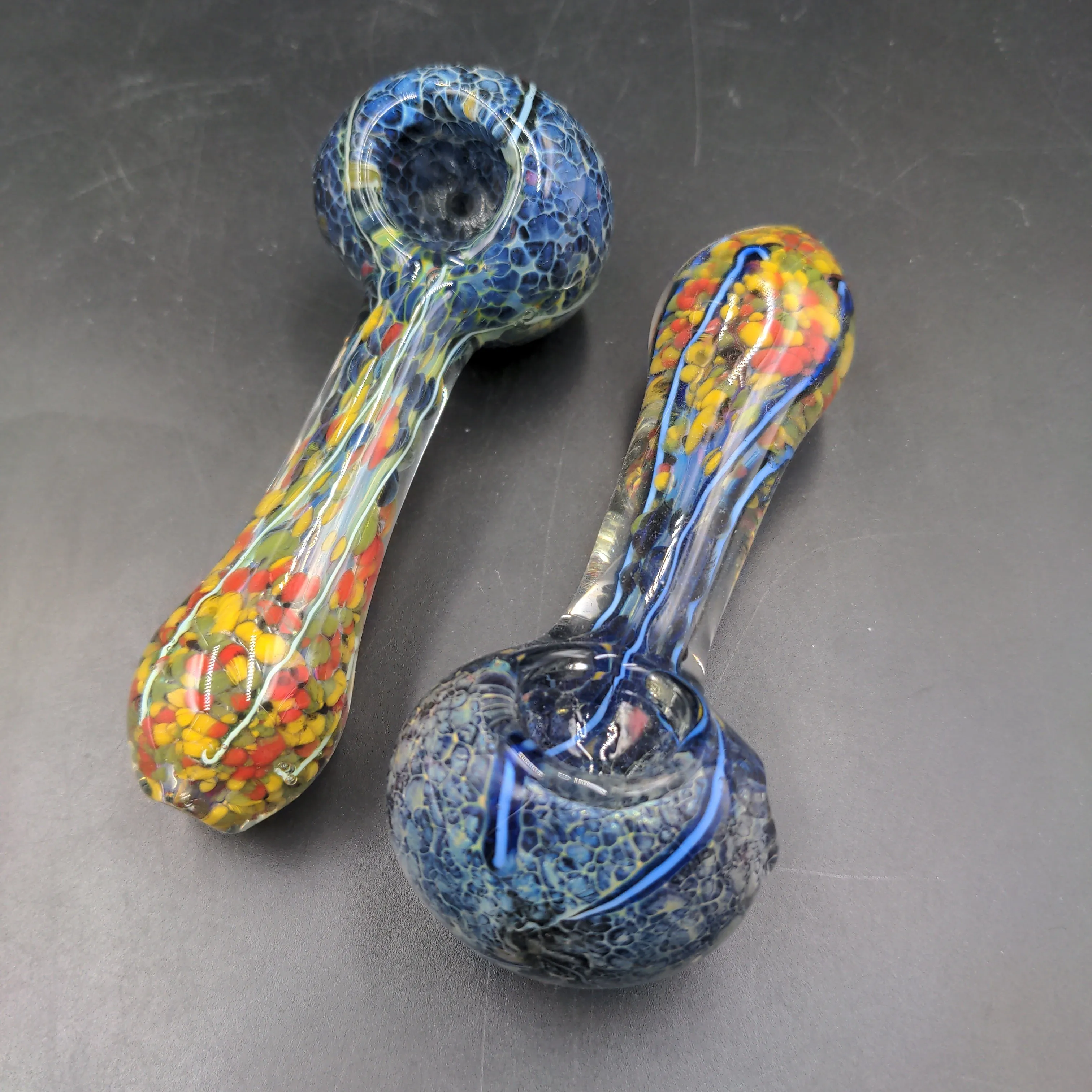 4 Bubble Frit Hand Pipe