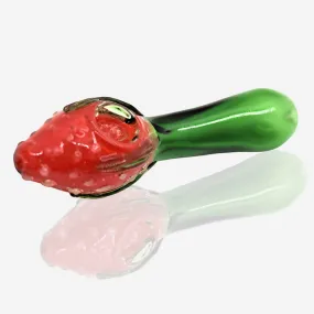 5.5" Strawberry Glass Pipe