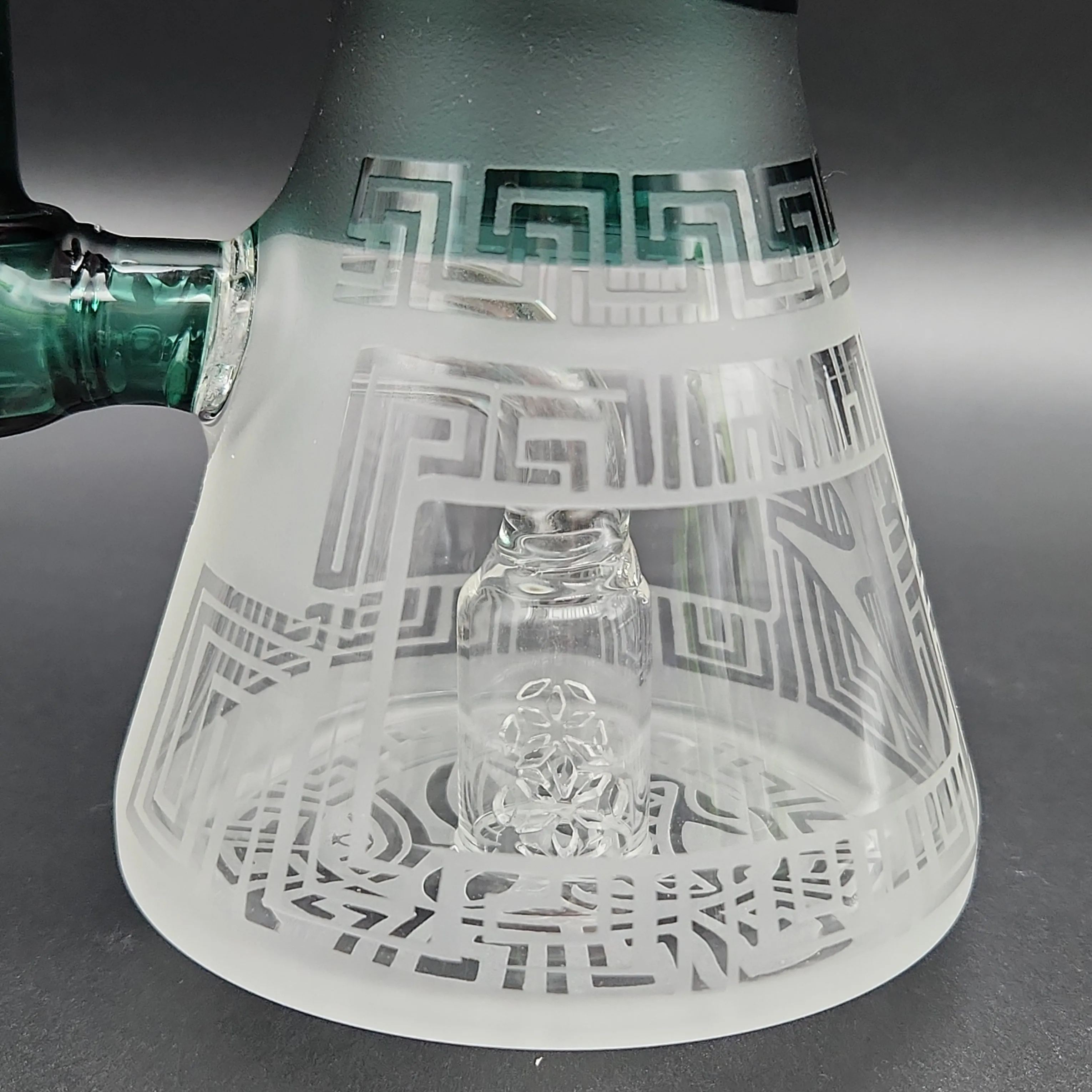 9 Aztec Face Beaker Water Pipe