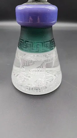 9 Aztec Face Beaker Water Pipe