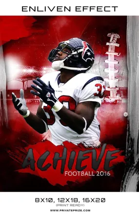 Achieve Football Sports Photography Template -  Enliven Effects