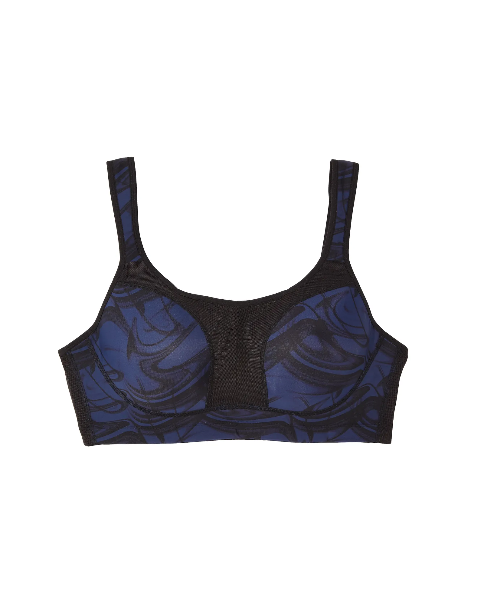 Adda Sports Bra | Royal Blue / Black