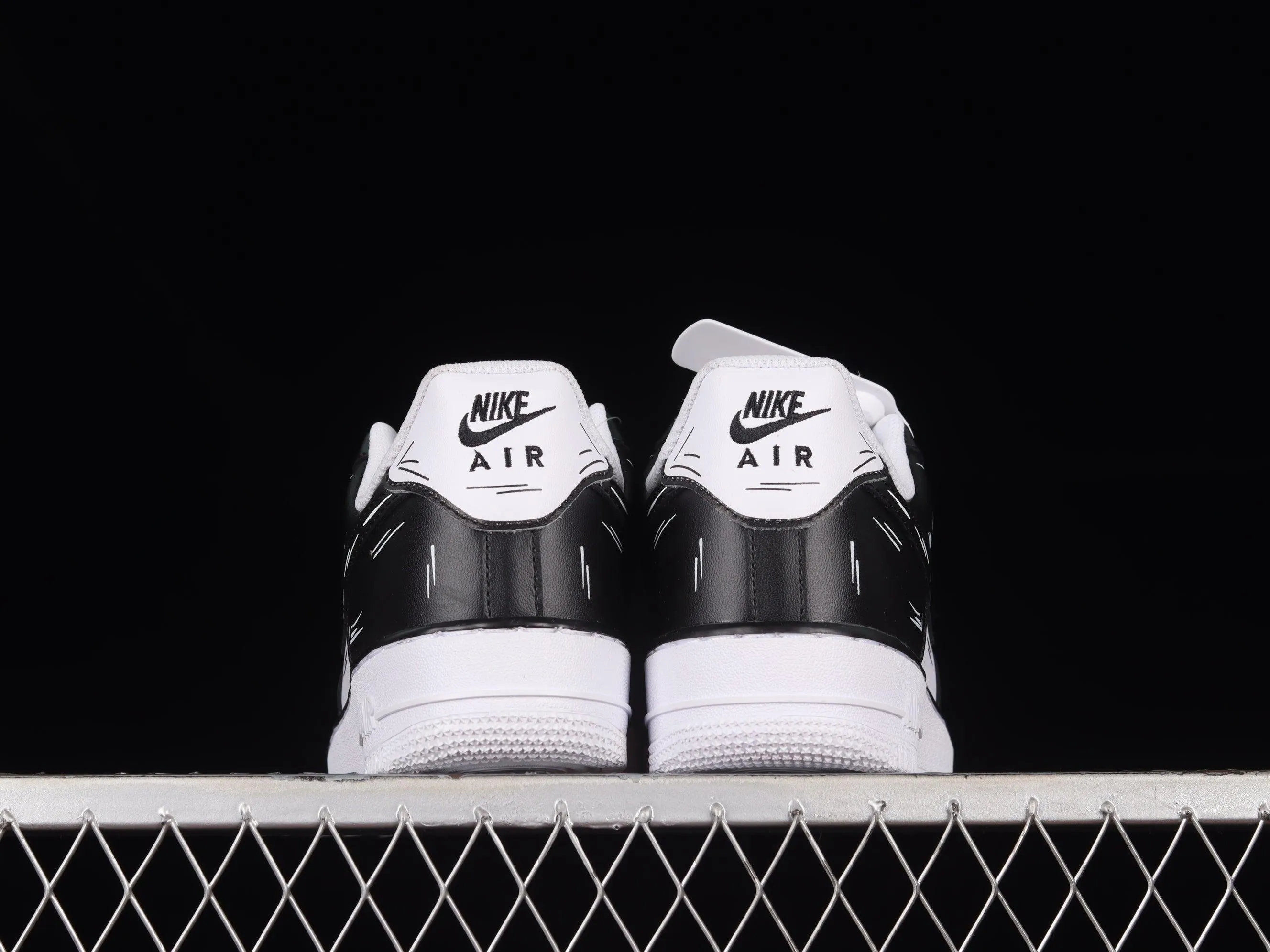 AF1 '07 Low 'Cartoon Black'