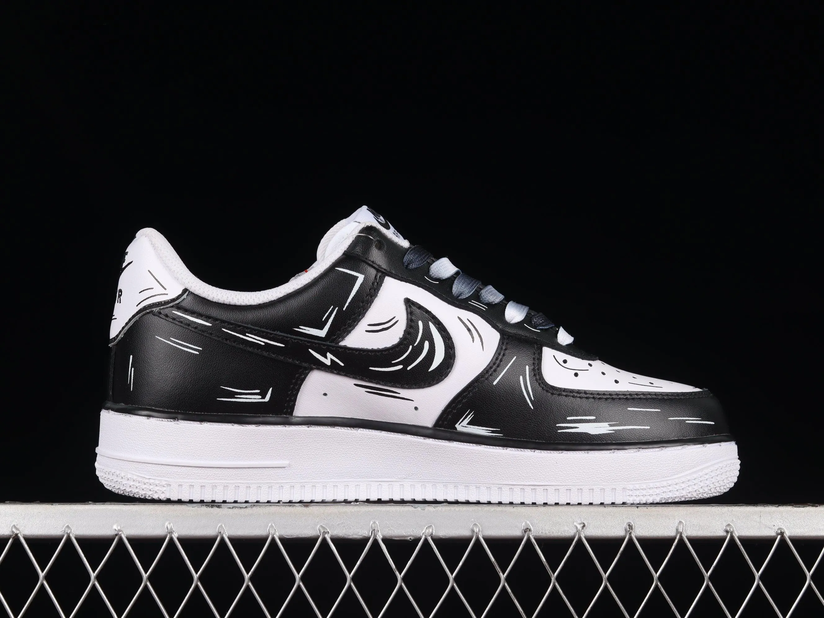 AF1 '07 Low 'Cartoon Black'