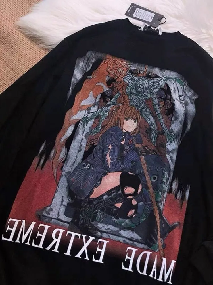 Anime Print MADE EXTREME Longsleeve Pullover (S to 4XL!)