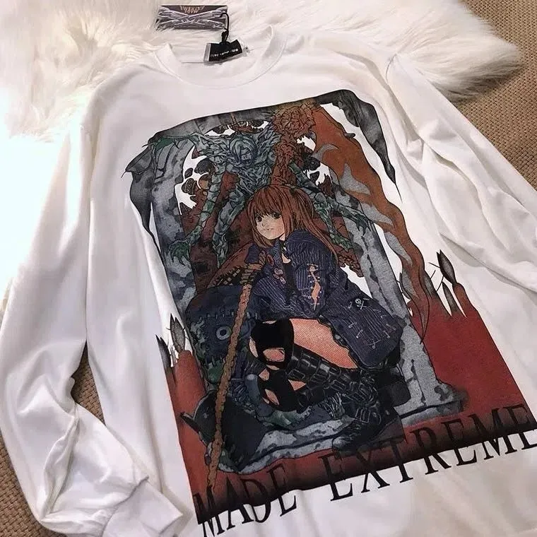 Anime Print MADE EXTREME Longsleeve Pullover (S to 4XL!)