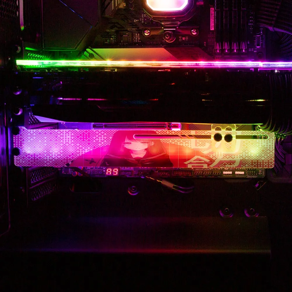 Anime Slice RGB GPU Support Bracket