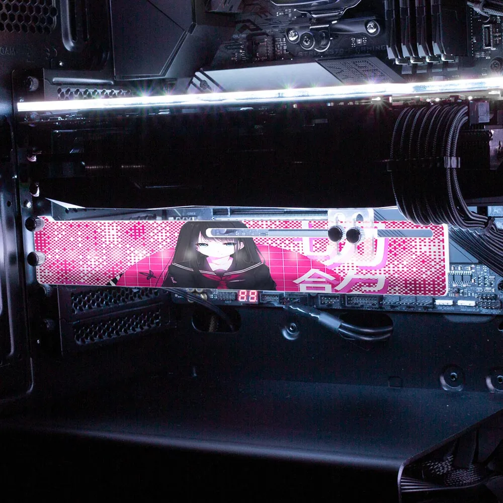 Anime Slice RGB GPU Support Bracket