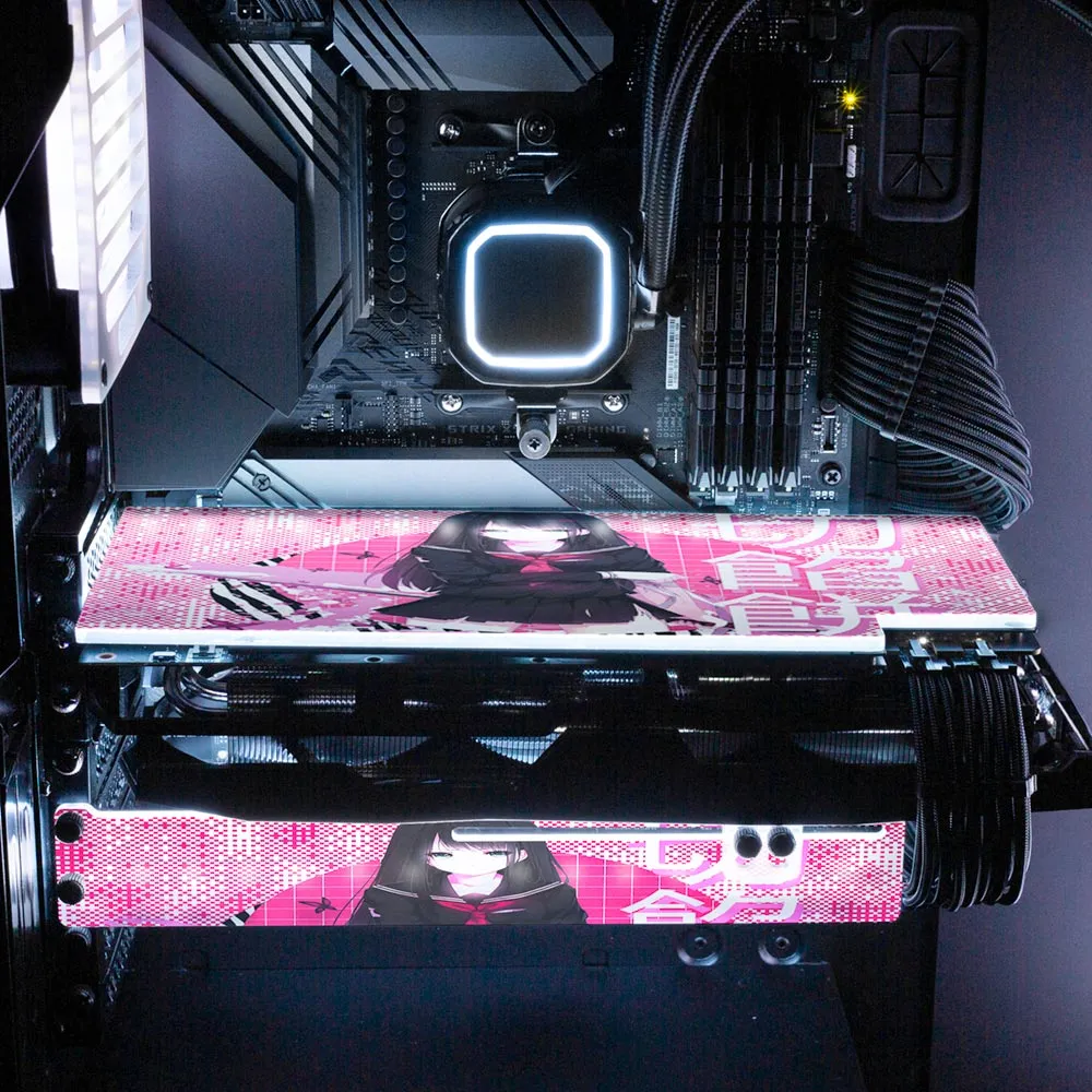 Anime Slice RGB GPU Support Bracket