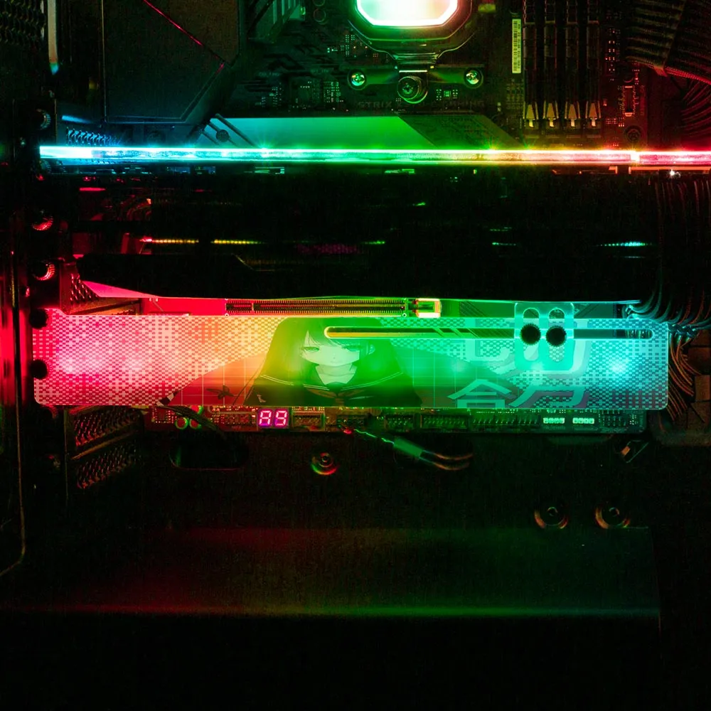 Anime Slice RGB GPU Support Bracket