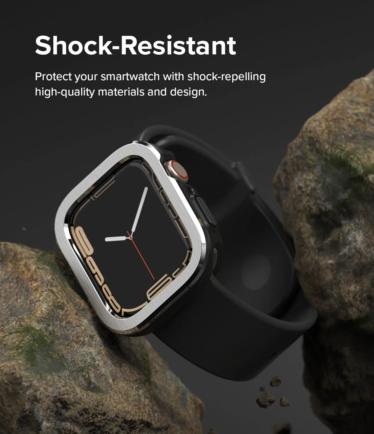 Apple Watch Series (41mm / 40mm) | Air Sports (Black)   Bezel Styling