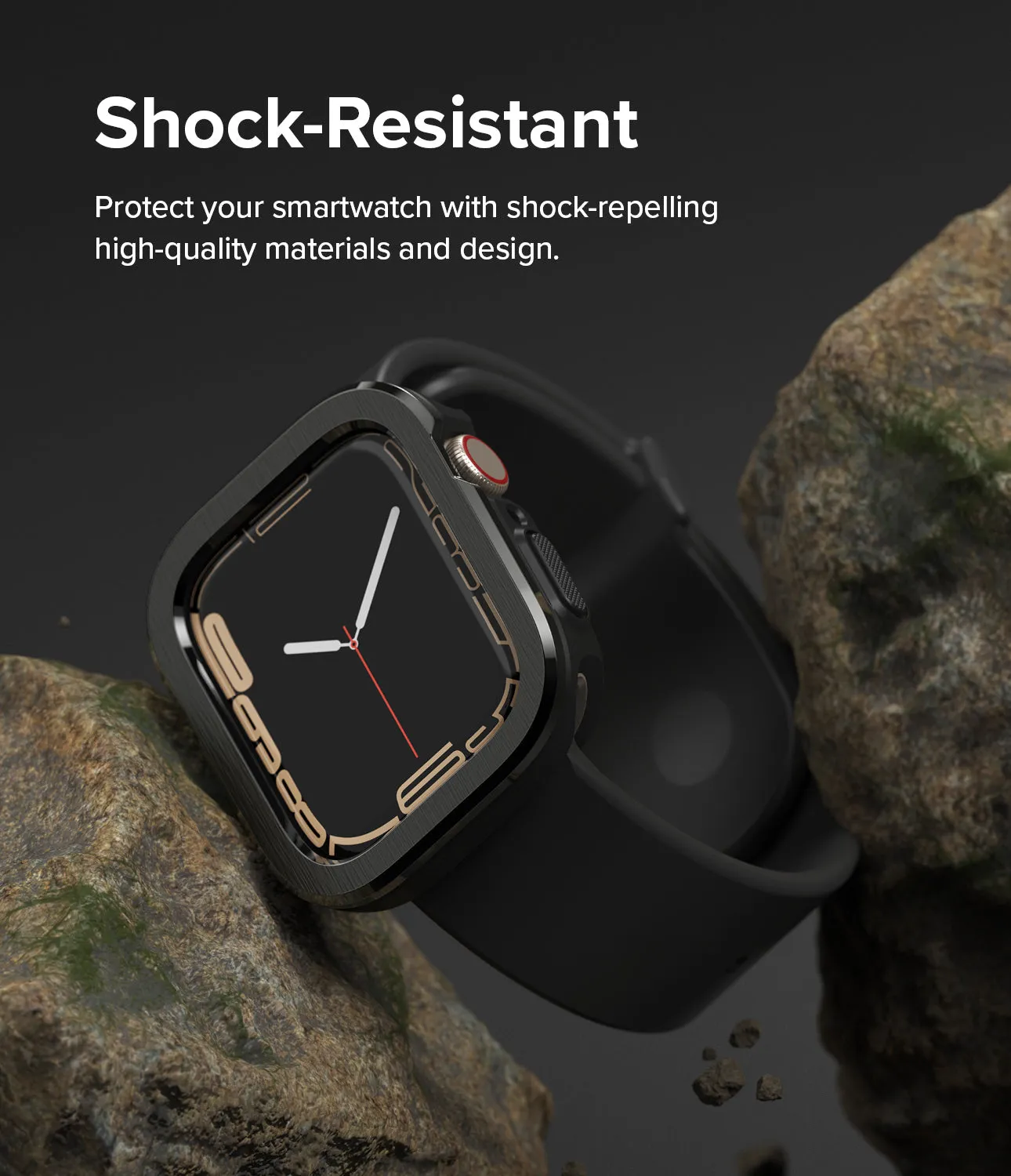 Apple Watch Series (41mm / 40mm) | Air Sports (Black)   Bezel Styling