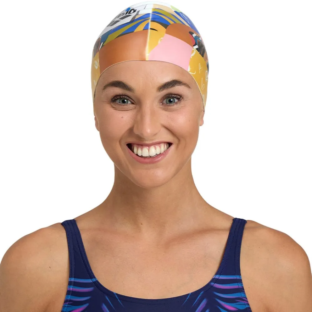 ARENA Adult HD Swimming Cap (Apollo)