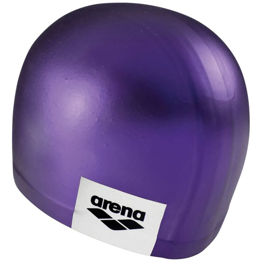 ARENA Adult Logo Moulded Swimming Cap (Purple)