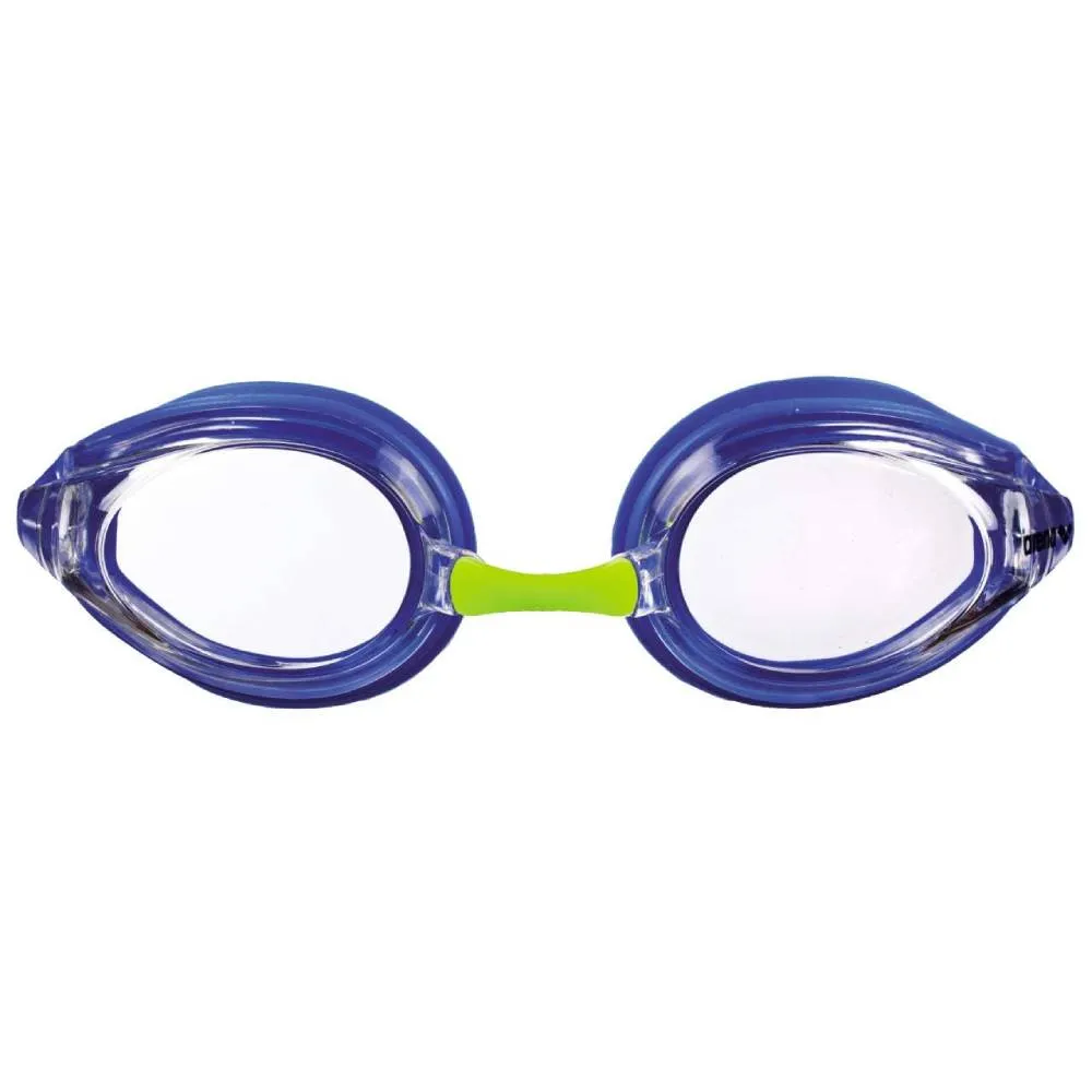 ARENA Junior's Tracks Swimming Goggle (Clear/Blue/Blue)