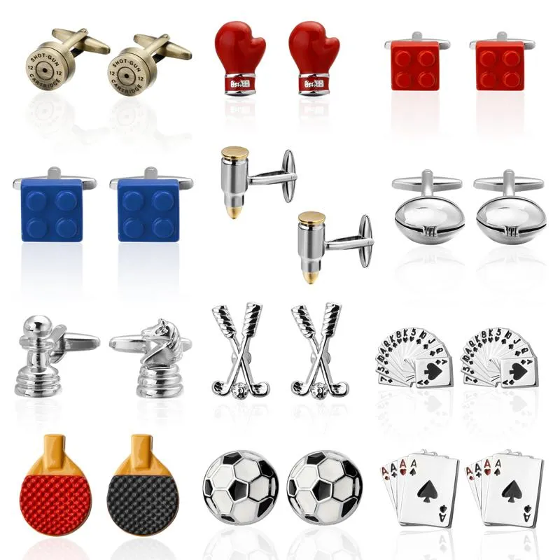 Athletic Sports Designs Cufflinks