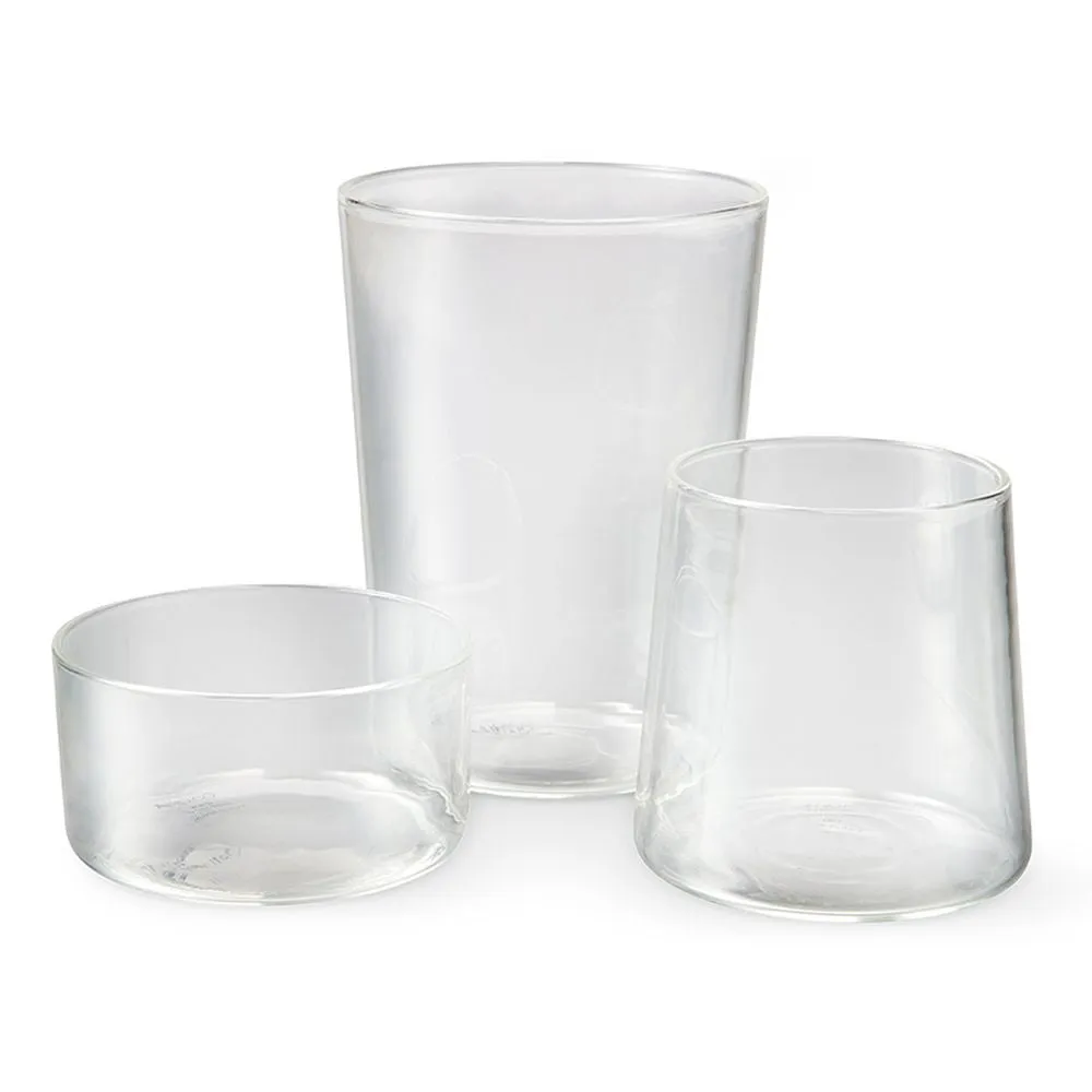 Atipico www Set 3 Glasses Transparent