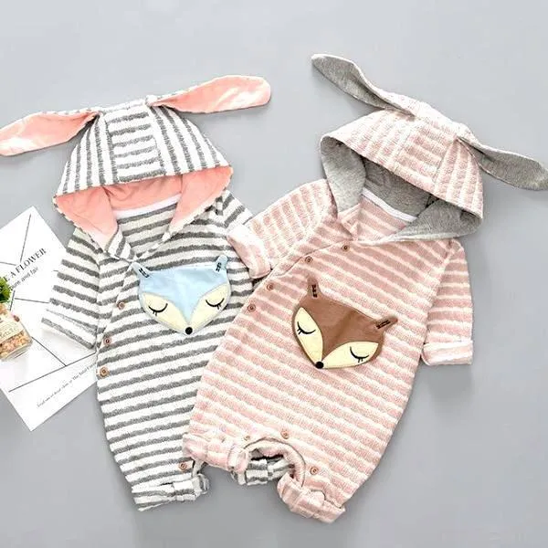 Baby Cartoon Fox Newborn Outfits