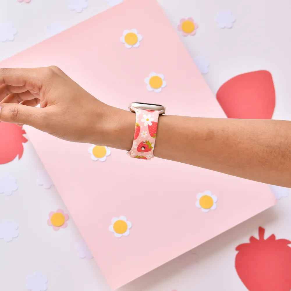 Berry Cute Strawberry Apple Watch Strap