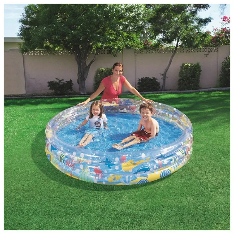 Bestway Deep Dive 3-Ring Swimming Pool [WS]