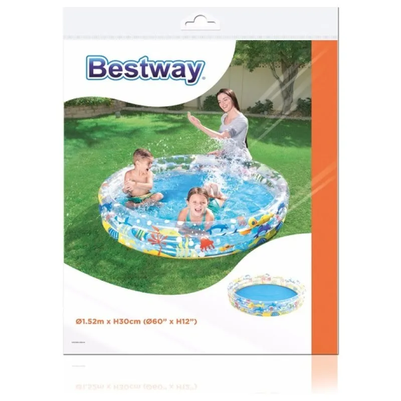 Bestway Deep Dive 3-Ring Swimming Pool [WS]