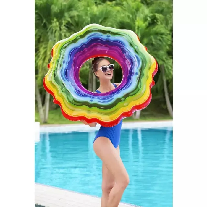 Bestway Rainbow Ribbon Swimming Ring [WS]