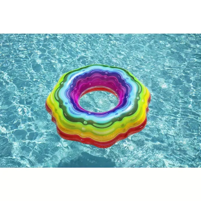 Bestway Rainbow Ribbon Swimming Ring [WS]