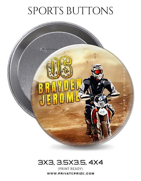 Bike Racing - Sports Button