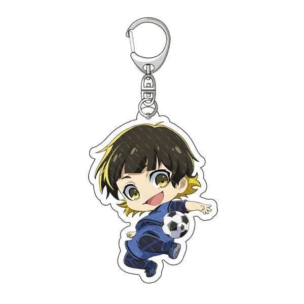 BLUE LOCK Keychain Bachira Kawaii Anime Accessories High Quality