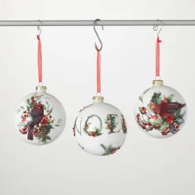 Cardinal Ball Ornaments