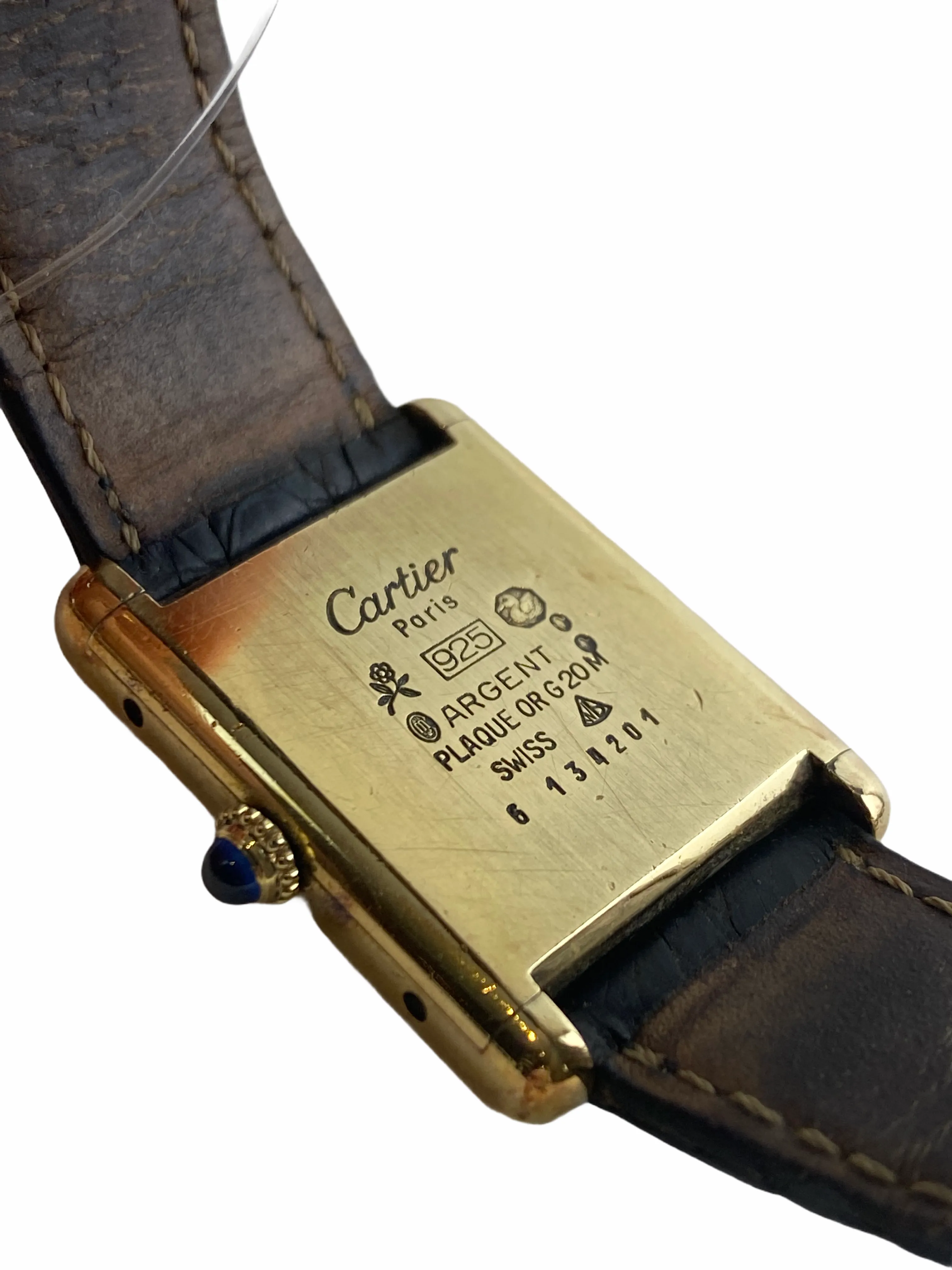 Cartier Vintage Gold “Tank” Watch