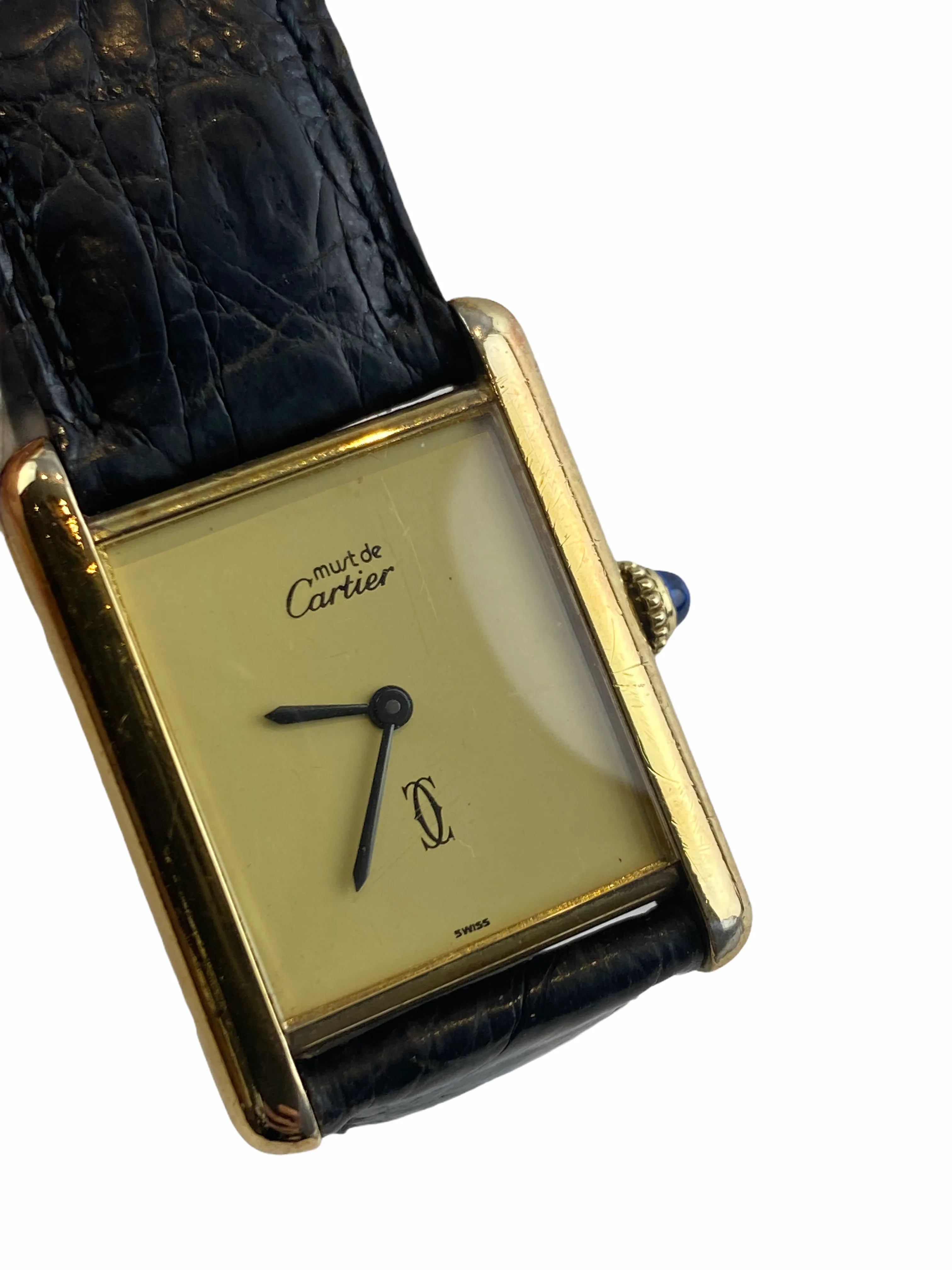 Cartier Vintage Gold “Tank” Watch