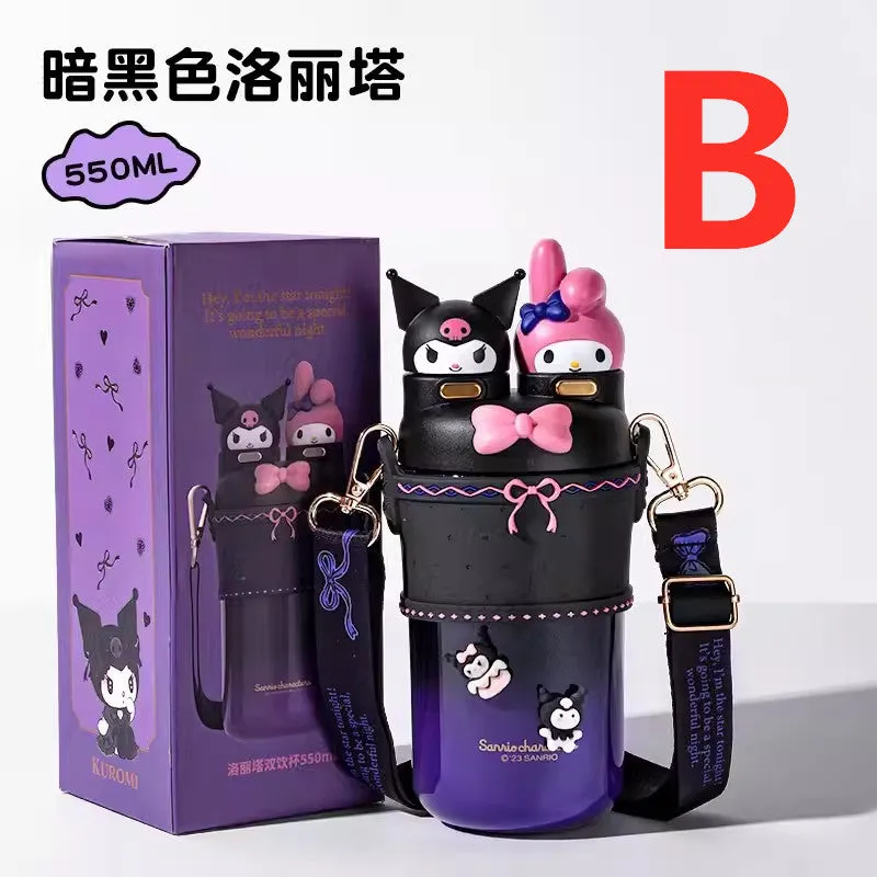 Cartoon Anime Vacuum Water Bottle PN6259