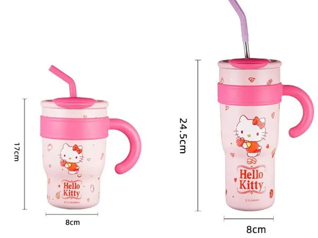 Cartoon Anime Vacuum Water Bottle PN6274