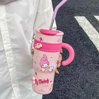 Cartoon Anime Vacuum Water Bottle PN6274