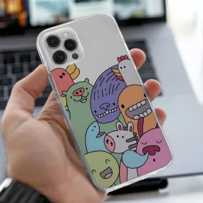 Cartoon Character Printed Silicone case