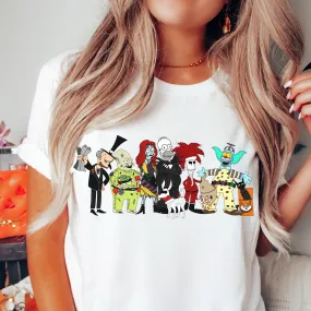 Cartoon Christmas Retro T Shirt