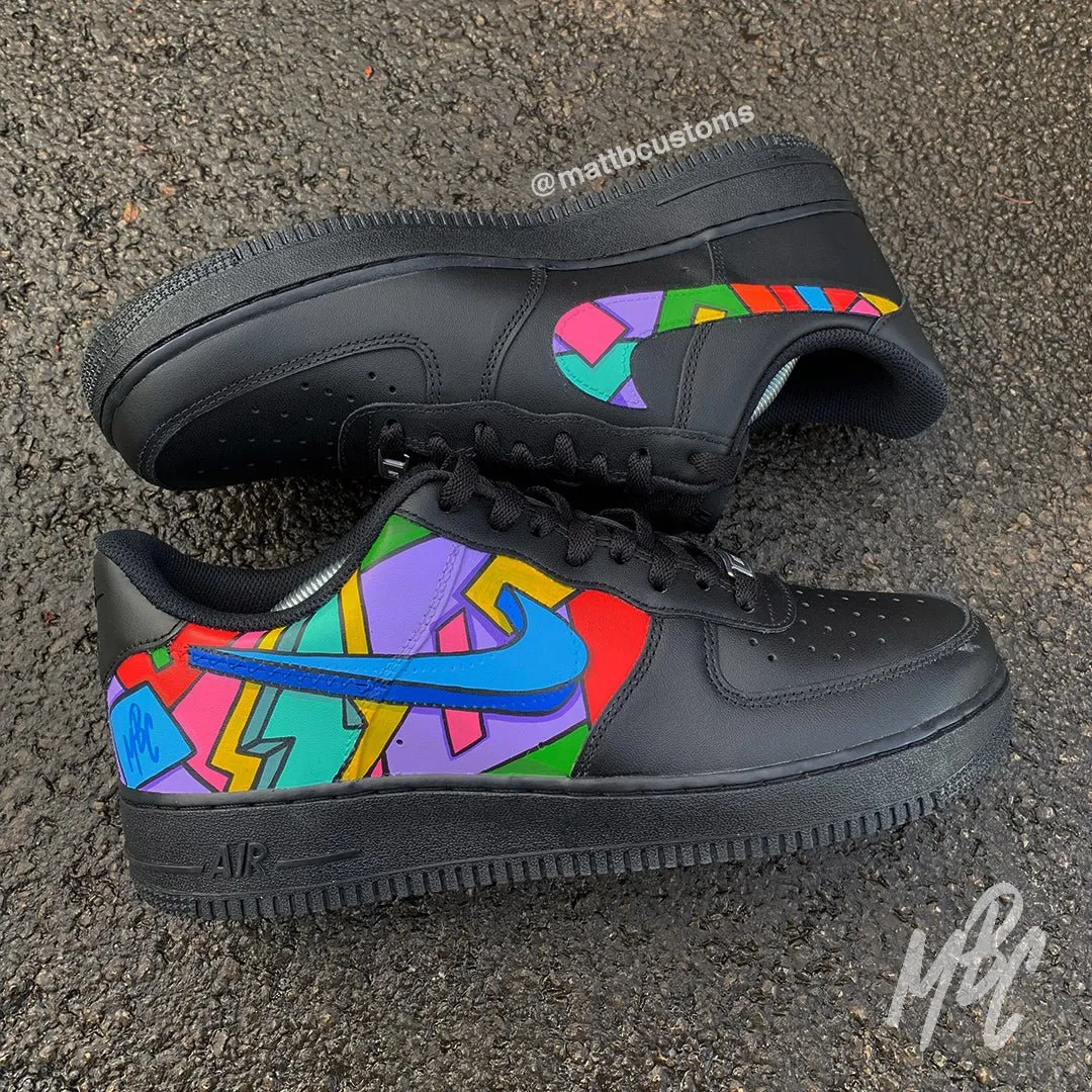 Cartoon Freestyle - Air Force 1 Custom