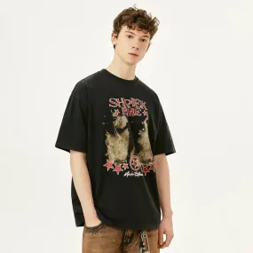 Cartoon Print T-Shirt