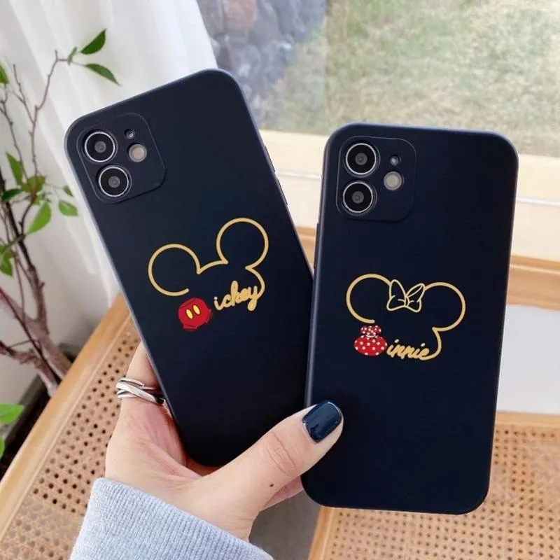 Cartoon Printed Matte Case