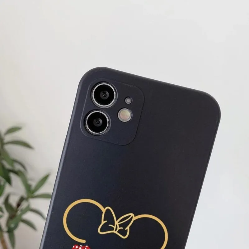 Cartoon Printed Matte Case