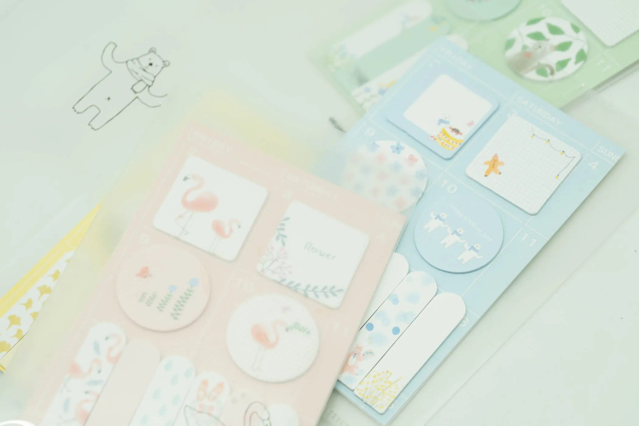 Cartoon Theme Premium Post It Note