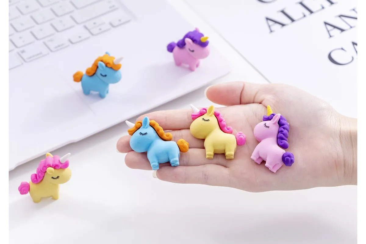 Cartoon Unicorn Design Eraser