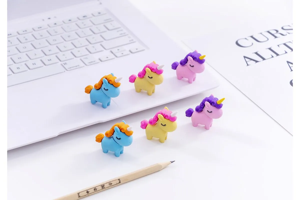 Cartoon Unicorn Design Eraser