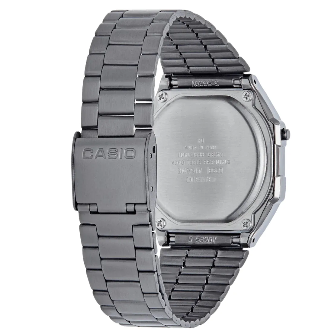 Casio Vintage Unisex Grey Watch A168WEGG-1BEF