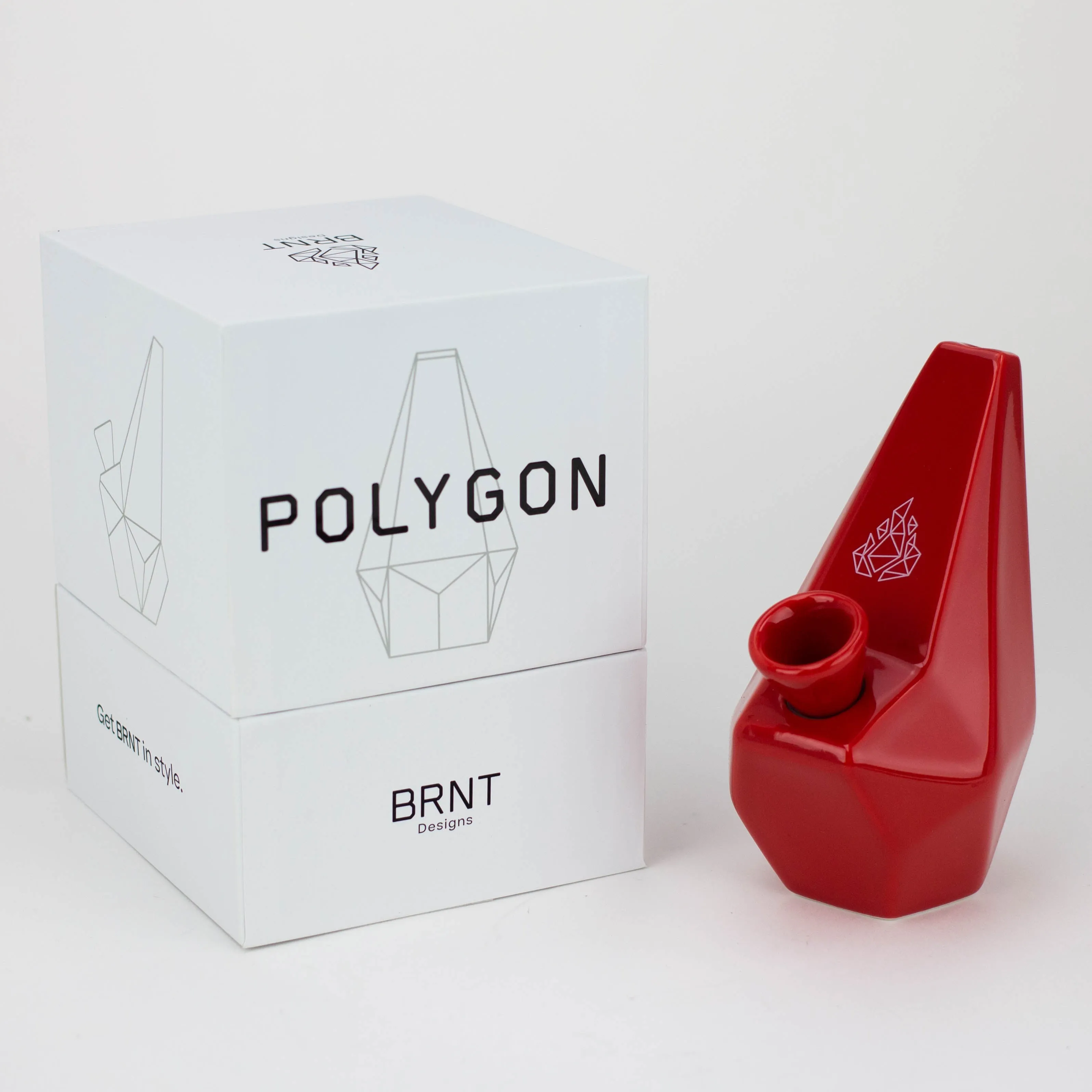 Ceramic Polygon Hand Pipe